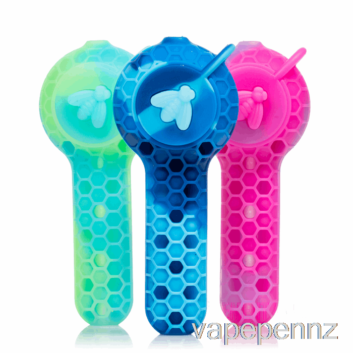 Stratus 2-in-1 Silicone Spoon Rasta (Green / Red / Yellow) VAPE NZ